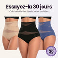 Culotte taille haute à bandes croisées
