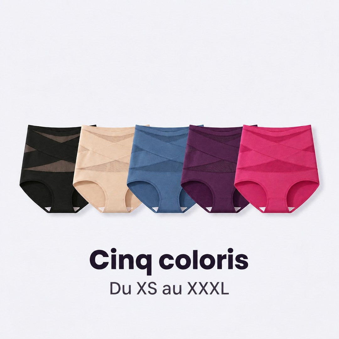 Cinq coloris, tailles XS à XXXL