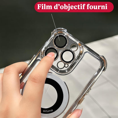 Film d'objectif fourni avec la coque iPhone Airluma