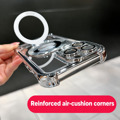 Coins à coussins d'air renforcés de la coque iPhone Airluma, anneau détaché